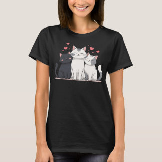 Troublesome cat family T-Shirt