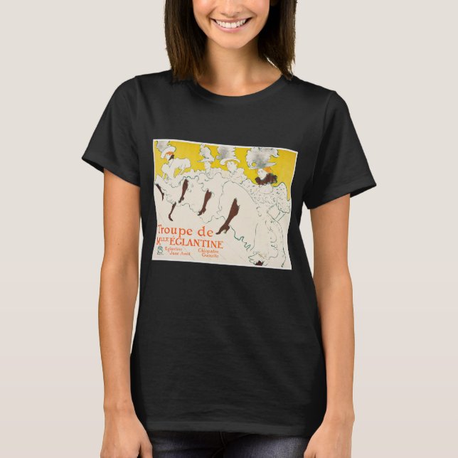 Troupe de Mademoiselle Eglantine, Toulouse Lautrec T-Shirt (Front)