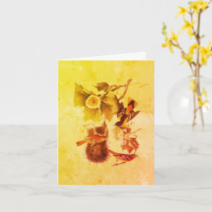 Troupial Oriole Audubon Birds Art Note Card