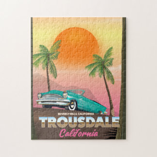 Trousdale Beverly hills California Jigsaw Puzzle
