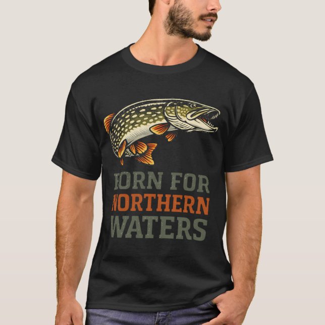 Trout, American Flag T-Shirt (Front)