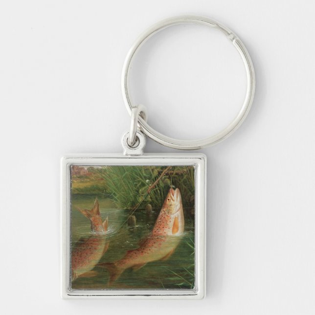 Trout at Winchester Key Ring (Front)