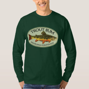 Trout Bum Fishing T-Shirt