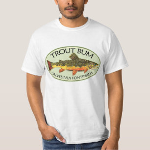 Trout Bum Fishing T-Shirt