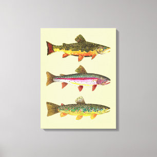 Trout Canvas Print