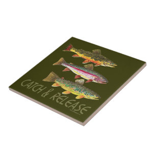 Trout Catch and Release Tile