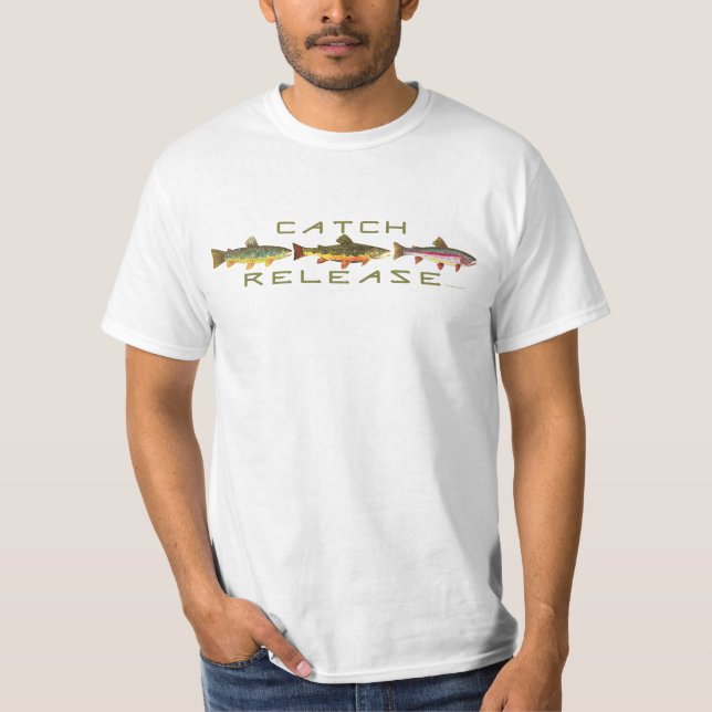Trout Catch & Release T-Shirt (Front)