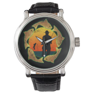 TROUT CIRCLE FISHING eWatch Watch