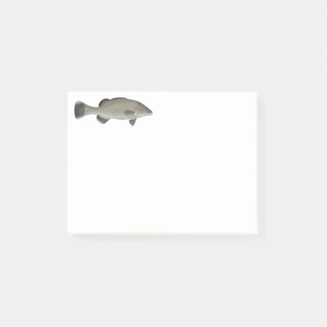 Trout Cod Post-it Notes (Front)