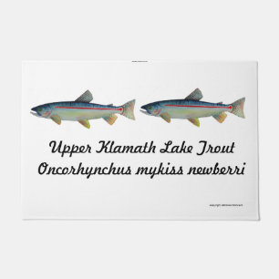 trout door mat
