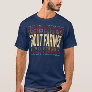 Trout Farmer Job Title Vintage T-Shirt
