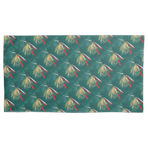 "Trout Fin" Trout Fly tiled wet fly  Pillowcase
