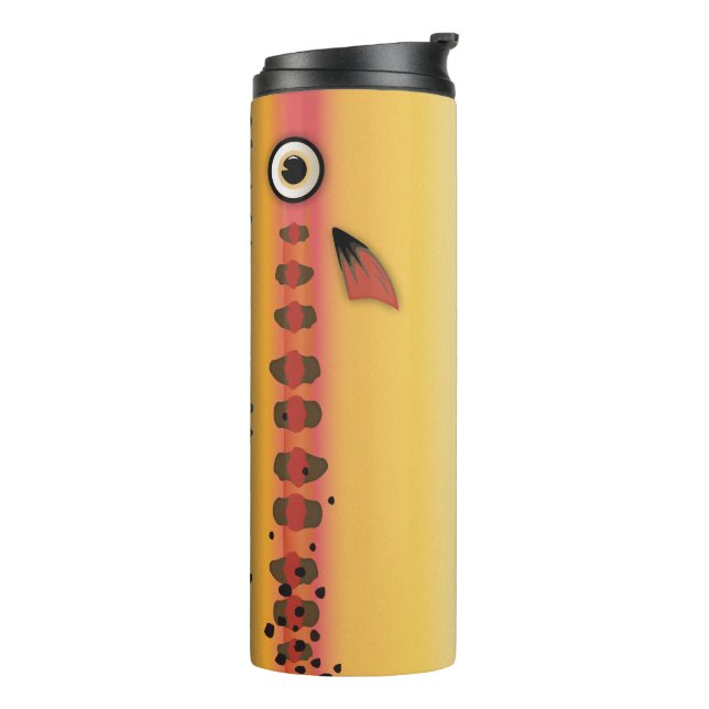 Trout Fish, Lake Life Thermal Tumbler (Rotated Left)