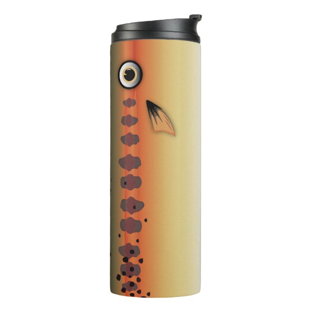 Trout Fish, Lake Life Thermal Tumbler (Rotated Left)