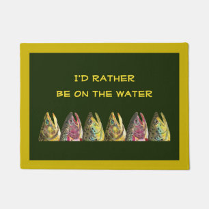 Trout Fishing Angler's Doormat