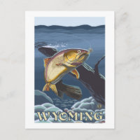 Trout Fishing Cross-Section - Wyoming