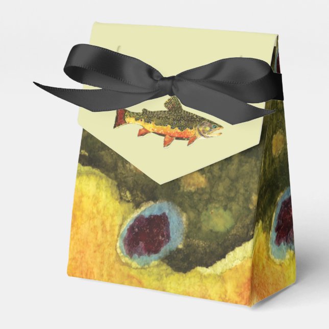 Trout Fishing Favour Box (Front Side)