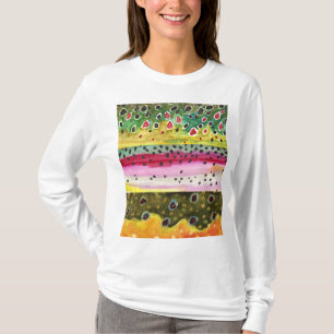 Trout Fishing Ichthyology T-Shirt