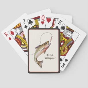 Trout Fishing Poker Playing Cards