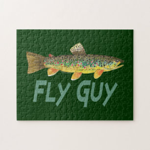 Trout Fly Fishing Jigsaw Puzzle