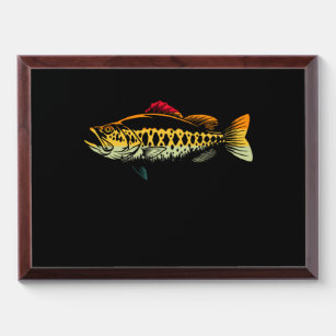 Trout Fly Fishing Nature Outdoor Fisherman Gift Award Plaque
