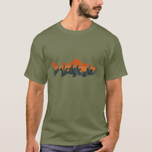 Trout Fly Fishing Nature Outdoor T-Shirt