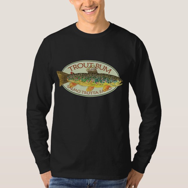 Trout Fly Fishing T-Shirt (Front)