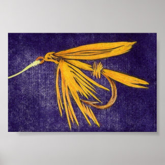 Trout Fly Poster