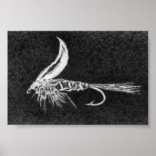 Trout Fly Poster