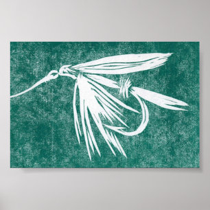 Trout Fly Poster