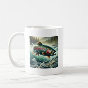 Trout Illustration  Coffee Mug