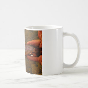 Trout in Hands Coffee Mug