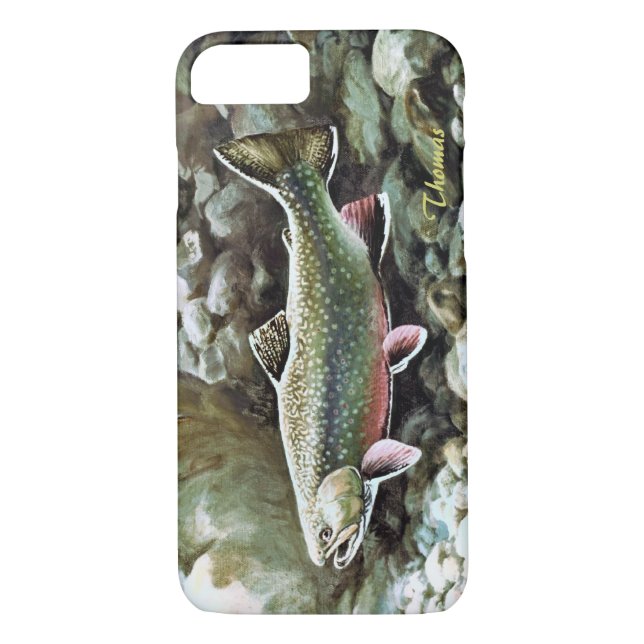 Trout iPhone 7 case (Back)