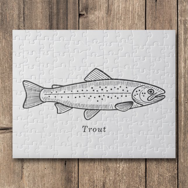 Trout  jigsaw puzzle (Trout Puzzle)