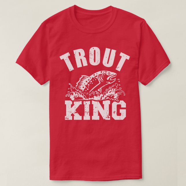 Trout king T-Shirt (Design Front)