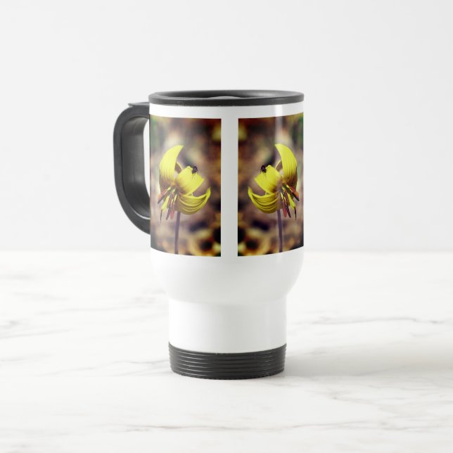 Trout Lily And Friend   Travel Mug (Front Left)