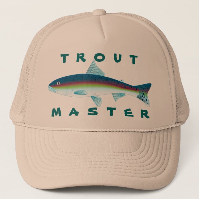 Trout Master Trucker Hat (Front)