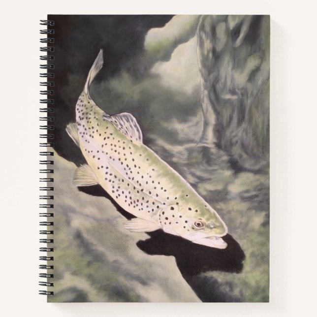 Trout Sketchbook Notebook (Front)