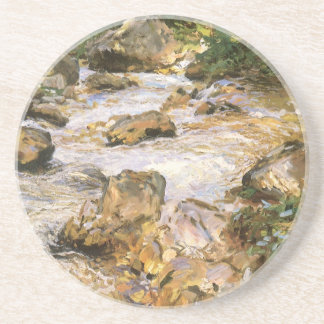 Trout Stream in the Tyrol by John Singer Sargent Coaster