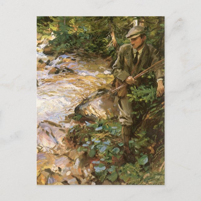 Trout Stream in the Tyrol by John Singer Sargent Postcard (Front)