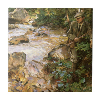 Trout Stream in the Tyrol by John Singer Sargent Tile