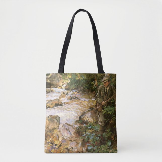 Trout Stream in the Tyrol by John Singer Sargent Tote Bag (Front)