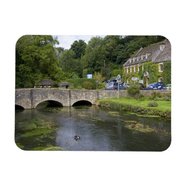 Trout stream in the village of Bibury, Magnet (Horizontal)