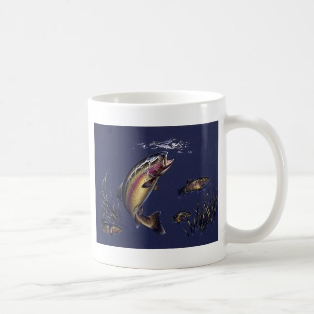 Trout Waters Coffee Mug (Right)