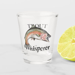 Trout Whisperer Shot Glass