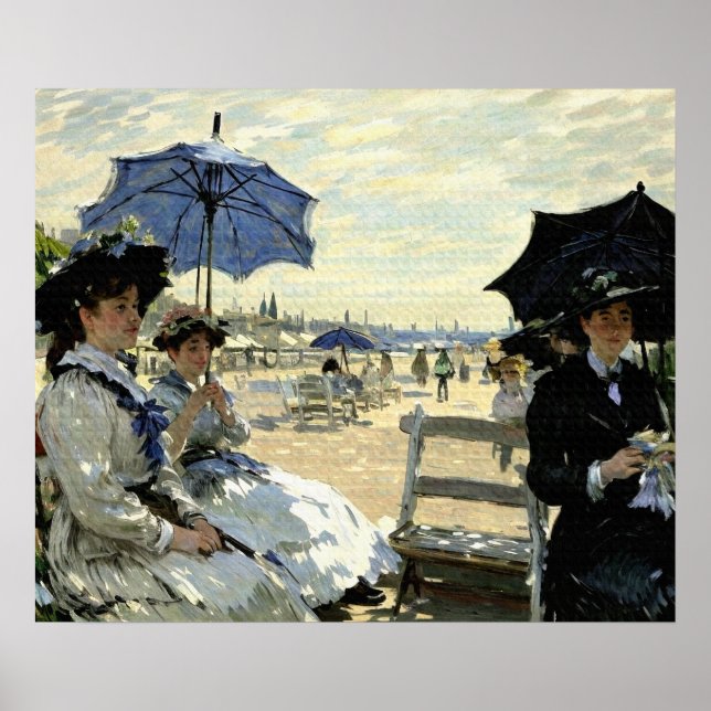 Trouville Beach Poster (Front)