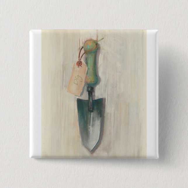 trowel 15 cm square badge (Front)