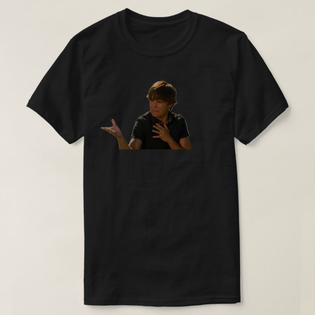 Troy Bolton Bet On It Sticker T-Shirt (Design Front)