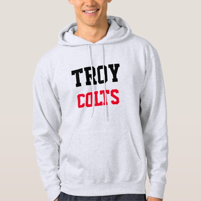 Troy High School Hoodie (Front)