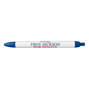 Troy Jackson for Senate 2026 Maine Election Black Ink Pen
